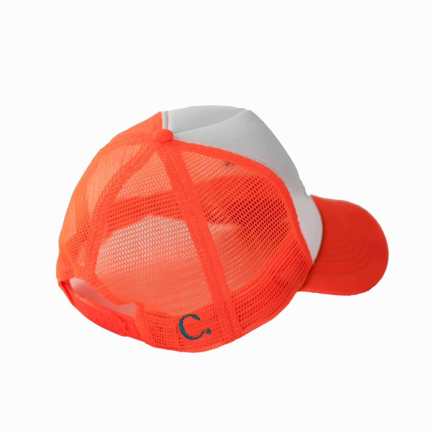 THE TESTIMONY TRUCKER YOUTH - NEON ORANGE & TURQUOISE