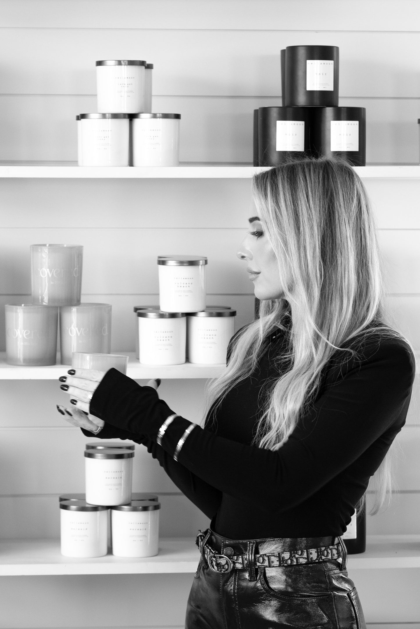 Covered x Nellamoon Candle - Cashmere & Cedarwood