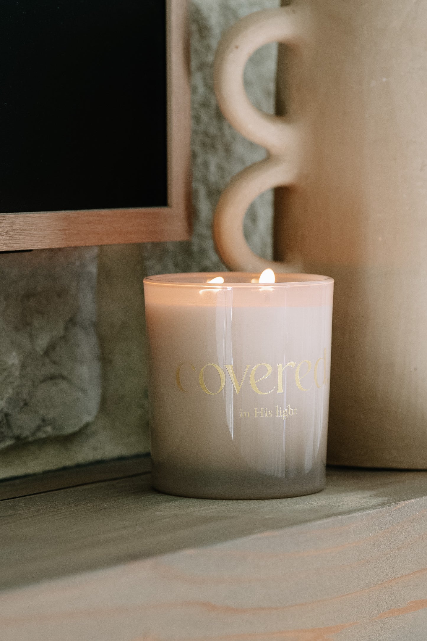 Covered x Nellamoon Candle - Cashmere & Cedarwood