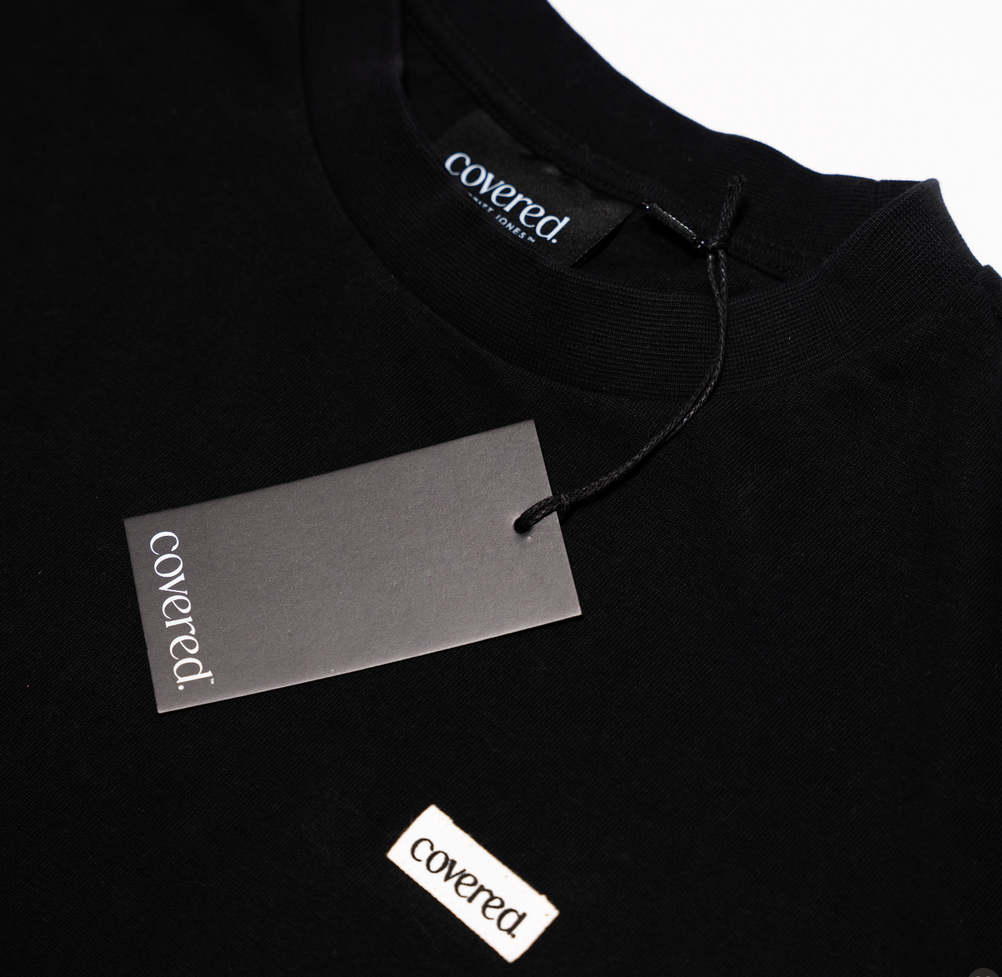 COVERED OVERSIZED CREW TEE