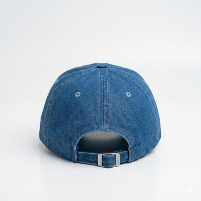 THE TESTIMONY TRUCKER- DARK DENIM HAT