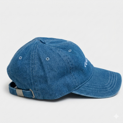 THE TESTIMONY TRUCKER- DARK DENIM HAT