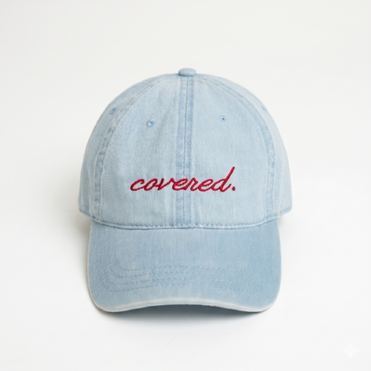 THE TESTIMONY TRUCKER - LIGHT DENIM HAT