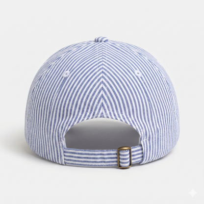 THE TESTIMONY TRUCKER - SEERSUCKER HAT