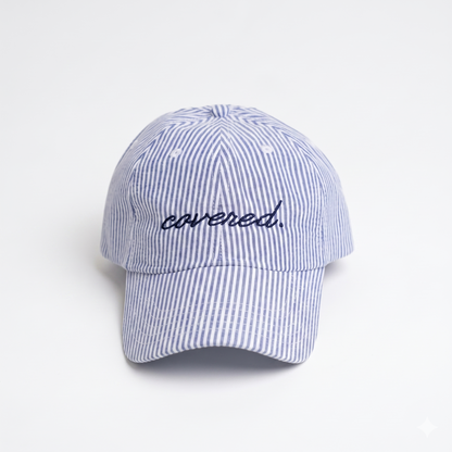 THE TESTIMONY TRUCKER - SEERSUCKER HAT