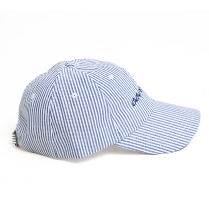 THE TESTIMONY TRUCKER - SEERSUCKER HAT