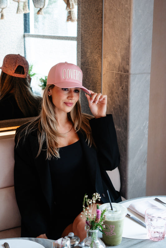 THE TESTIMONY TRUCKER - SOFT PINK HAT