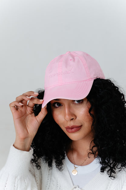 THE TESTIMONY TRUCKER - BLOOM PINK HAT