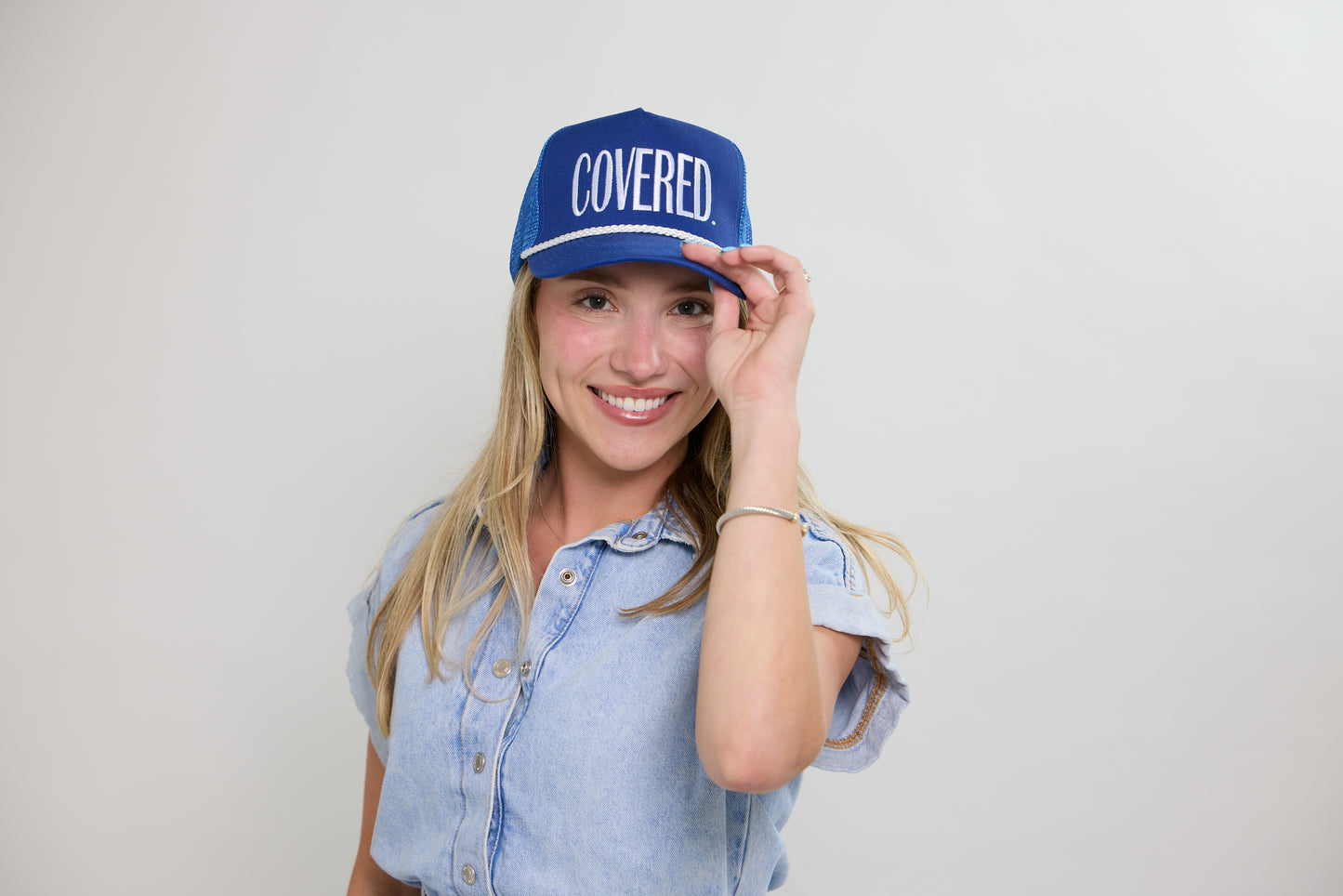 THE TESTIMONY TRUCKER - ROYAL BLUE