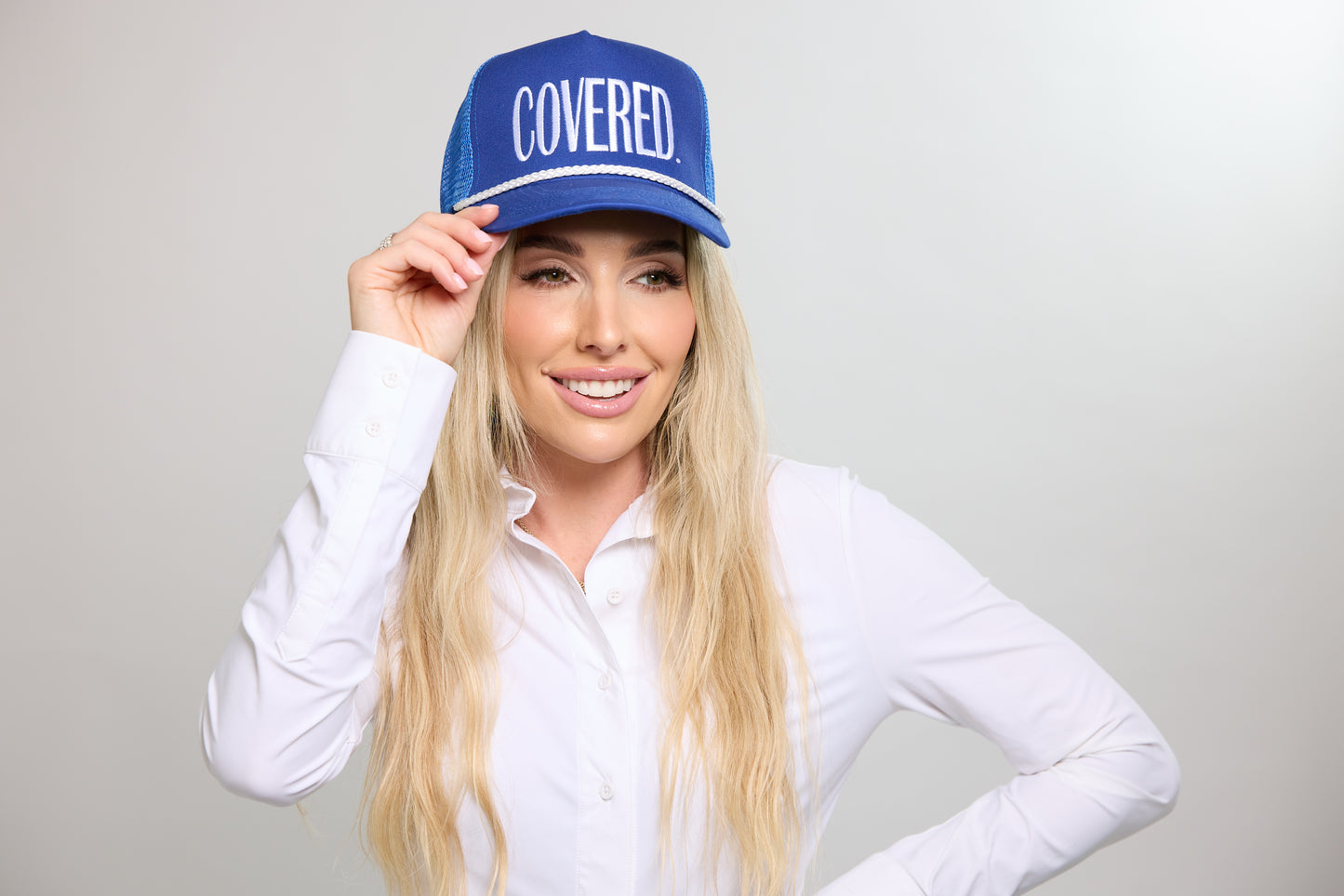 THE TESTIMONY TRUCKER - ROYAL BLUE