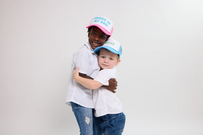 THE TESTIMONY TRUCKER YOUTH - BABY BLUE & LIME GREEN