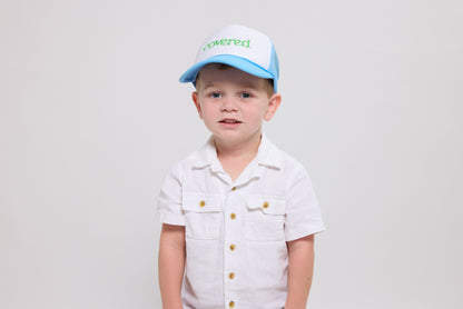 THE TESTIMONY TRUCKER YOUTH - BABY BLUE & LIME GREEN