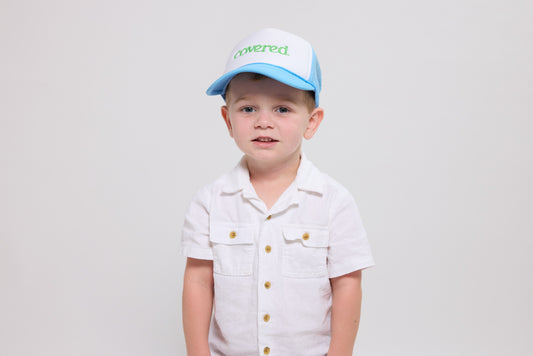 THE TESTIMONY TRUCKER YOUTH - BABY BLUE & LIME GREEN