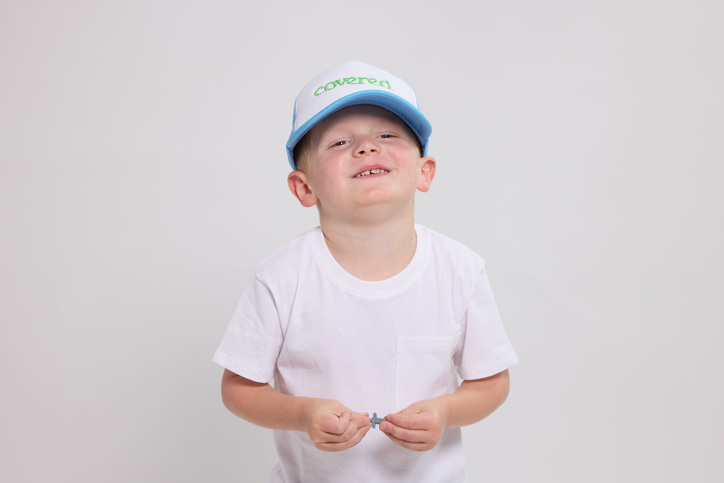 THE TESTIMONY TRUCKER YOUTH - BABY BLUE & LIME GREEN