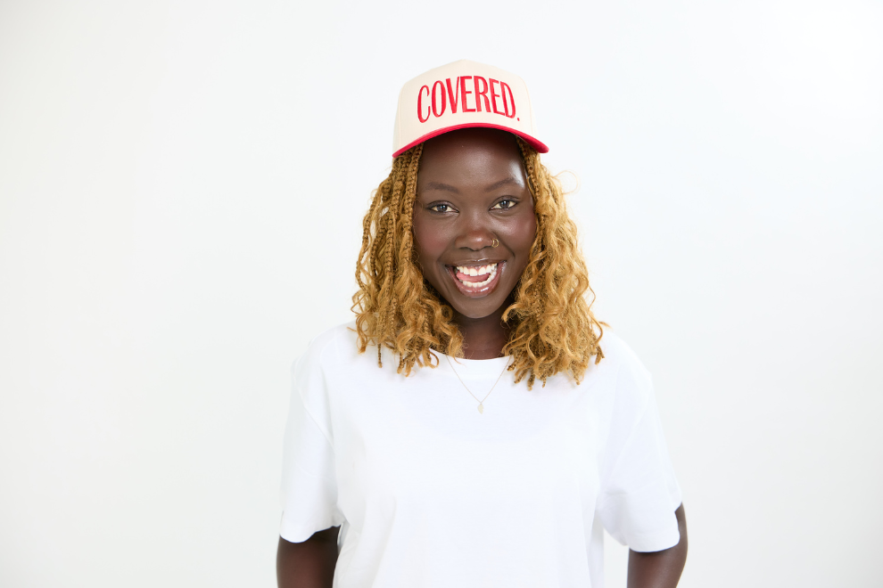THE TESTIMONY TRUCKER - RED/NATURAL