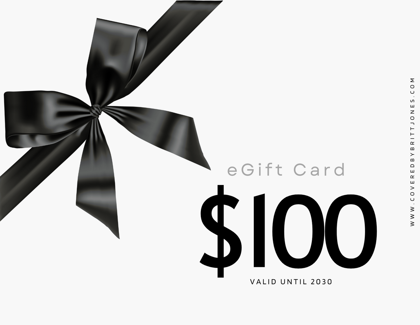 eGift Card - Covered by Britt Jones